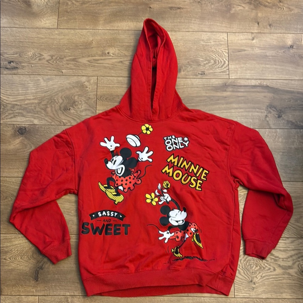 Disney Red Minnie Mouse Hoodie